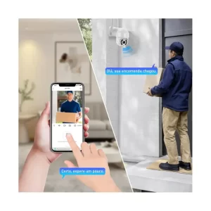 Câmera IP Sem Fio de Segurança Externa IP66
